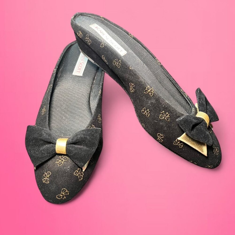 Vintage 80s 90s Karen Scott flats